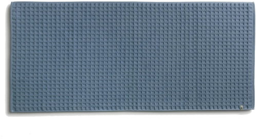 MÖVE Koupelnová předložka Piquée 60 × 130 cm, steel blue - Bath Mat - Main image