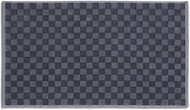 MÖVE Koupelnová předložka Monochrome Check 50 × 80 cm, stone - Bath Mat
