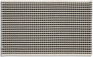 MÖVE Koupelnová předložka New Heritage 60 × 100 cm, nature/black - Bath Mat