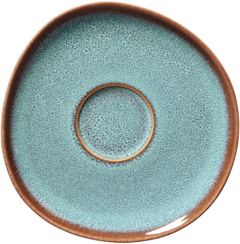 VILLEROY & BOCH LAVE GLACE Coffee cup saucer Main image VILLEROY & BOCH LAVE GLACE Coffee cup saucer - Saucer - Main image