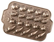 NORDIC WARE Metal plate 20 garden vegetable moulds - Baking Mould