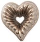 NORDIC WARE Forma na bábovku HEART karamelová - Pečicí forma