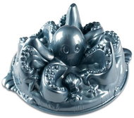 NORDIC WARE Octopus-shaped cake mould blue - Baking Mould