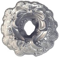 NORDIC WARE Holiday wreath mould silver - Baking Mould