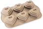 NORDIC WARE Mould for six layered hearts caramel - Baking Mould
