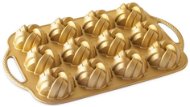 NORDIC WARE Mould for 12 small buns ANIVERSARY gold - Baking Mould