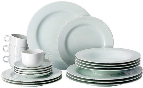 ROSENTHAL MOON WHITE 20 db - Tányérkészlet - Fő fotó