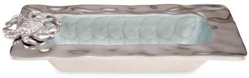 JULIA KNIGHT CRAB rectangular, blue - Bowl - Main image