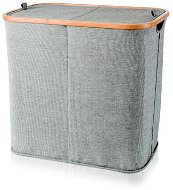 BAMBOO šedý 54 × 33 × 50 cm - Koš na prádlo