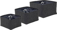 TWEED set dark grey - Storage Box