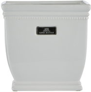 LENE BJERRE Obal na květináč PORTILIA, 18.5cm, bílý - Decorative Planter