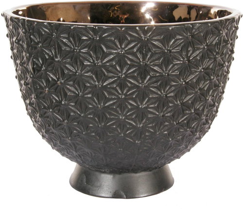 Shishi Cera Spider černo - zlatý, 15 cm  - Decorative Planter - Main image