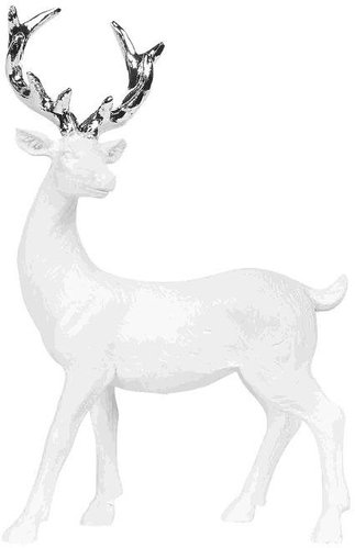 Lene Bjerre Serafina bílý jelen 13,5 cm - Vánoční dekorace - Main image