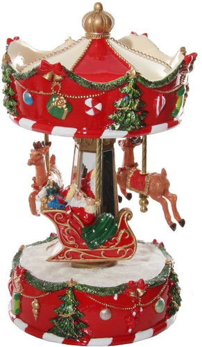 Shishi hrající kolotoč 20 cm - Vánoční dekorace - Main image