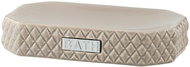 LENE BJERRE MARION beige - silver, 13,5 cm - Soap Dish