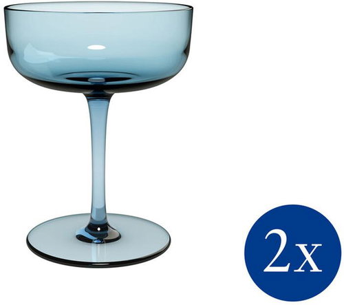 VILLEROY & BOCH Like Glass Ice, wide champagne glasses 2 pcs - Glass - Main image