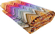 MISSONI HOME TREVOR 260 x 270 cm, orange - Bed Cover