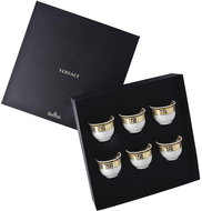 ROSENTHAL VERSACE PRESTIGE GALA Set of low cups without handles 6 pcs - Set of Cups