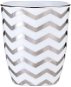 LENE BJERRE Porcelánový pohárek se stříbrným dekorem ADRIENNE - Hrnek