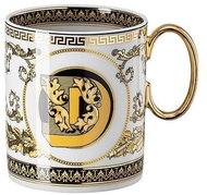 ROSENTHAL VERSACE VIRTUS ALPHABET D Mug with handle - Mug