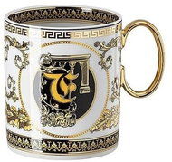 ROSENTHAL VERSACE VIRTUS ALPHABET F Mug with handle - Mug