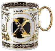 ROSENTHAL VERSACE VIRTUS ALPHABET X Mug with handle - Mug