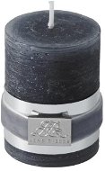 Lene Bjerre Rustic tmavě šedá 6 × 4,5 cm - Svíčka