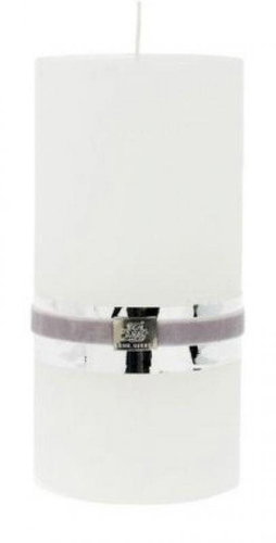 Lene Bjerre Rustic white 12,5 × 7,5 cm - Candle - Main image
