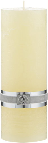 Lene Bjerre Rustic light yellow 20 × 7,5 cm - Candle - Main image