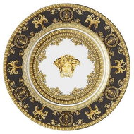 ROSENTHAL VERSACE I LOVE BAROQUE NERO, 18 cm - Plate