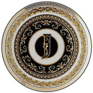 ROSENTHAL VERSACE VIRTUS ALPHABET J, 17 cm - Plate