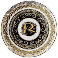 ROSENTHAL VERSACE VIRTUS ALPHABET R, 17 cm - Plate