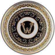 ROSENTHAL VERSACE VIRTUS ALPHABET W, 17 cm - Plate