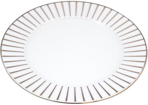 A LA MAISON SILVER STRIPES, 16,5 cm - Plate - Main image