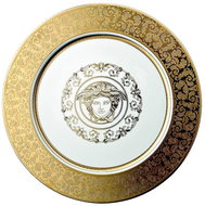 ROSENTHAL VERSACE MEDUSA GALA GOLD, 33 cm - Plate