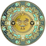 ROSENTHAL VERSACE PRESTIGE GALA BLEU, 33 cm - Plate