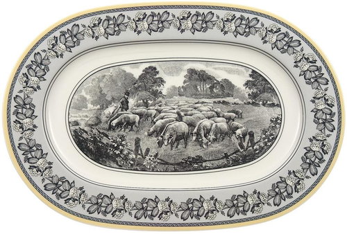 VILLEROY & BOCH AUDUN FERME Oval, 34 cm - Plate - Main image