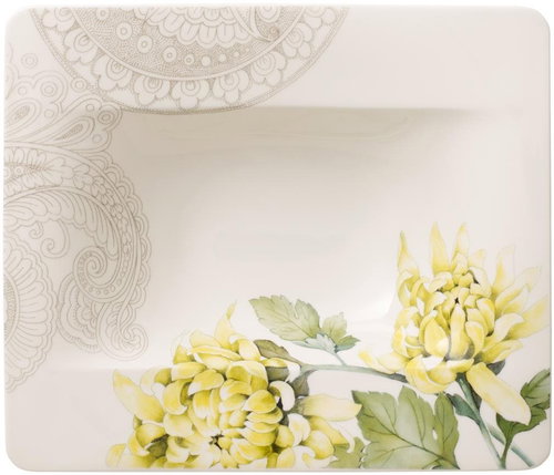 VILLEROY & BOCH QUINSAI GARDEN Rectangular, 24 cm - Plate - Main image