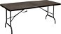 LA PROROMANCE  - Stôl záhradný kempingový W180, hnedý, 180 cm - Kempingový stôl