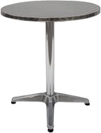 LA PROROMANCE - Stôl záhradný 001, hliníkový, 60 cm - Záhradný stôl