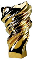 ROSENTHAL SQUALL gold, 32 cm - Vase