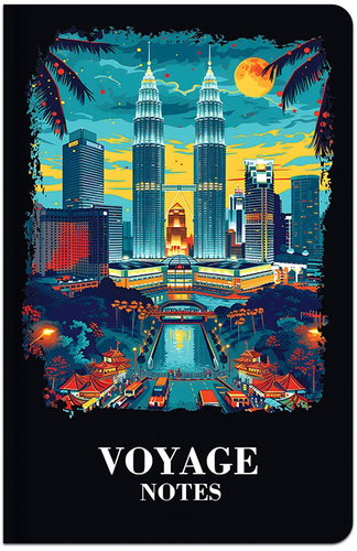 LASTVA záznamová kniha A6 linkovaná, 96 listů, Voyage New York - Notepad - Main image