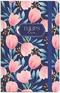 LASTVA záznamová kniha A6 linkovaná, 96 listů, Tulips 3 - Notepad