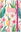 A6 Lined Notebook, 96 Sheets, Tulips 4