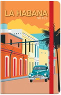 LASTVA záznamová kniha A6 linkovaná, 96 listů, Travel, La Habana  - Notepad