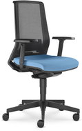 LD Seating Look Black/Blue - Office Chair