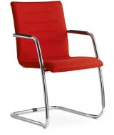 LD Seating Oslo Red - Conference Chair 