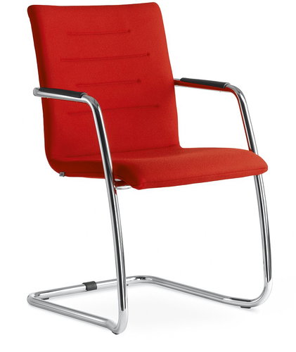 LD Seating Oslo Red - Conference Chair  - Main image