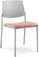 LD Seating Seance Art White/Salmon - Conference Chair 