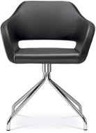 LD Seating Polo+ čierna - Konferenčná stolička